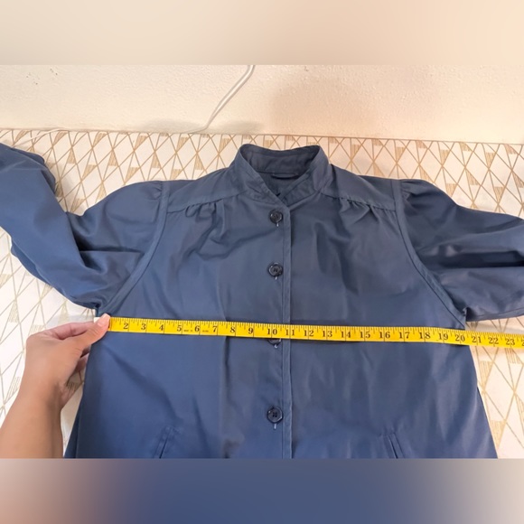 Nordstrom Vintage Button Up Removable Lining Jacket Size Petite 8 - Picture 13 of 16